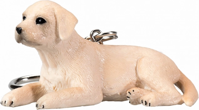 Labrador kölyök kulcstartó