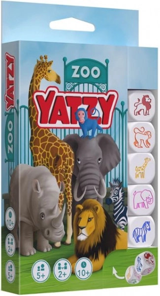 YATZY – zoo: családi kockajáték 5 éves kortól