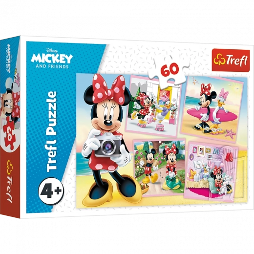 60 darabos Disney Minnie puzzle – bájos Minnie
