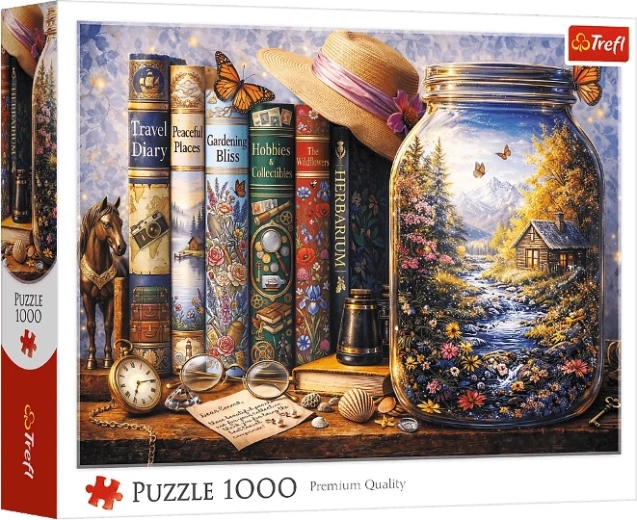 Puzzle Opowieść zaklęta w słoiku 1000 darab - 1 db