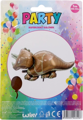 Felfújható dinoszaurusz alakú lufi