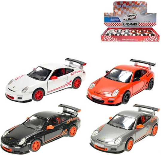 Kinsmart Porsche 911 GT3 RS fém modell 1:36 - 1 darab