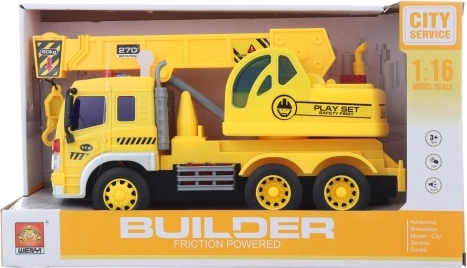 Akkumulátoros darus autó