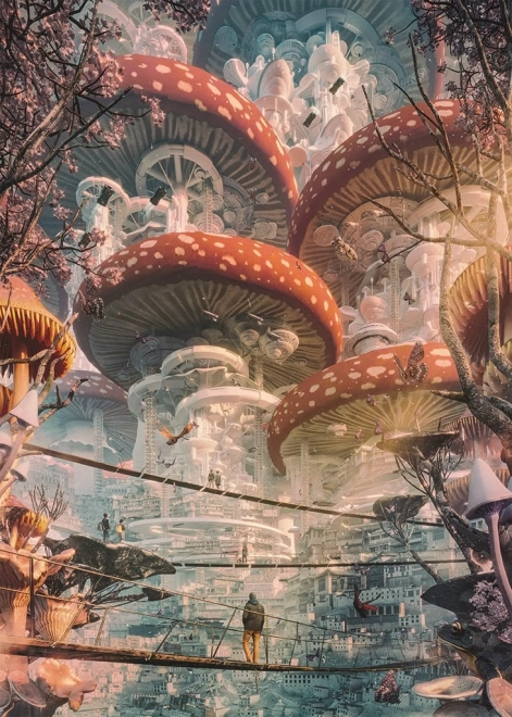Puzzle Future Cities: Gombák földje 1000 darab