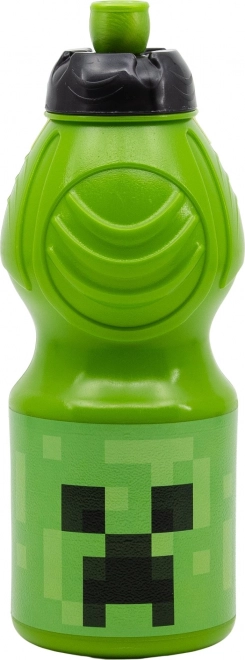 Gyerek sportpalack 400 ml Minecraft zöld