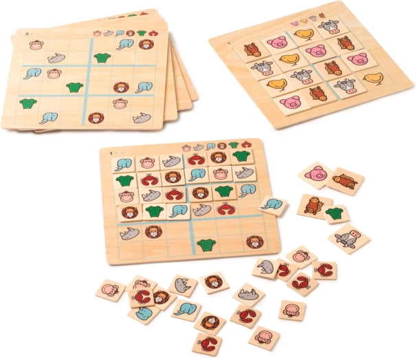 Toys for Life fa sudoku állatokkal