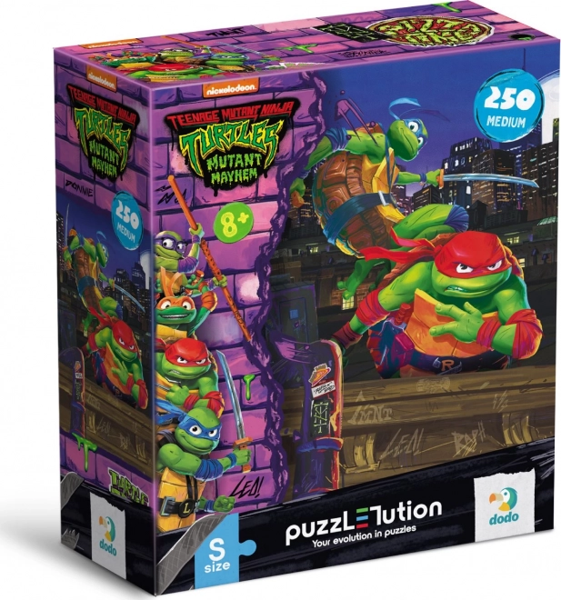 DODO Puzzle Nindzsa Teknőcök: Leonardo és Rafaelo 250 darab