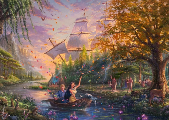 Puzzle Pocahontas 1000 darab SCHMIDT