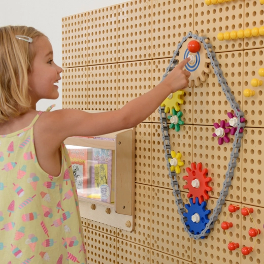 Valódi mechanika: fogaskerekek és lánc