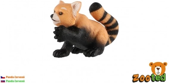 Vörös Panda Figura