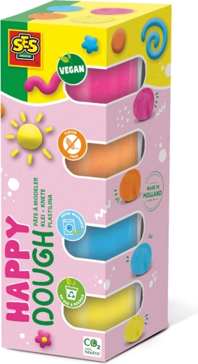 SES Feel Good gyurma 4×90 g – neon színek