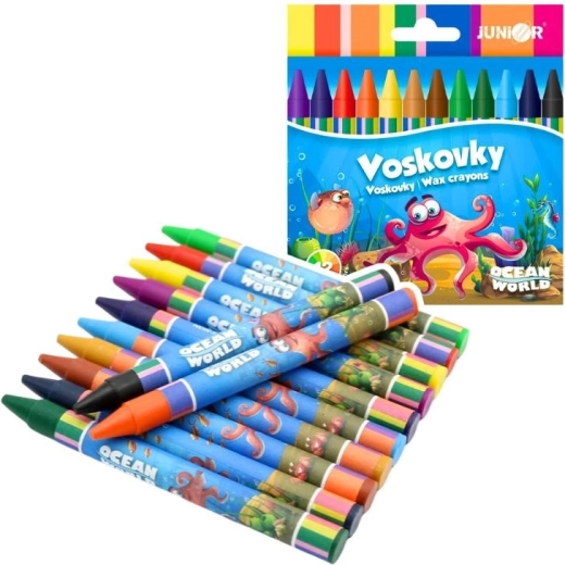 Ocean World zsírkréták – 12 db