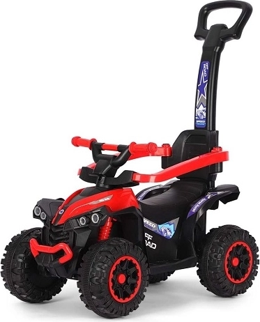 Gyerek futóbicikli Wild red quad vezetőkarral