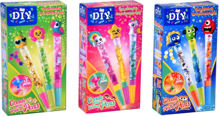 Készíts 3 egyedi tollat