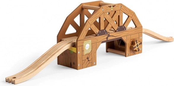 Bigjigs Rail Fa billenő híd vonatokhoz
