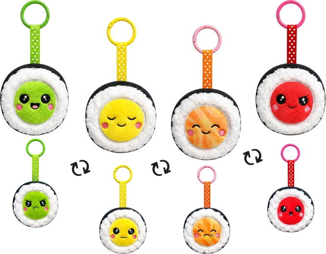 Kawaii kulcstartó, amely feldobja a kulcsokat és a hátizsákot is