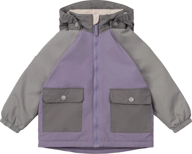 Leokid átmeneti kabát Lilac Gray, méret 80 (12–18 hónap)