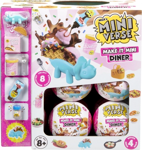 MGA Miniverse Mini Verse Make It Mini Diner meglepetés – 4A sorozat