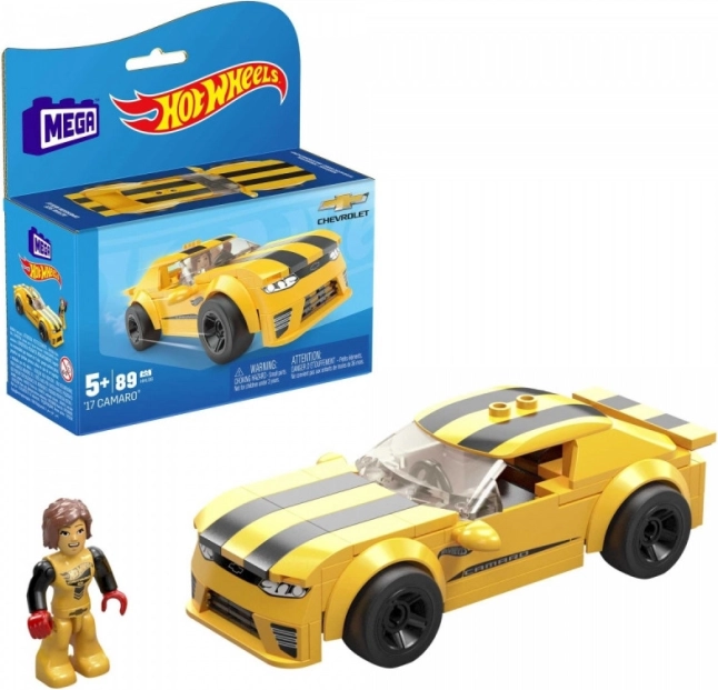 Építőjáték Camaro Hot Wheels MEGA