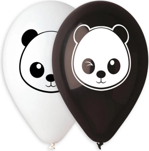 Gemar latex lufi panda mintával 30 cm (pasztell) – 1 db