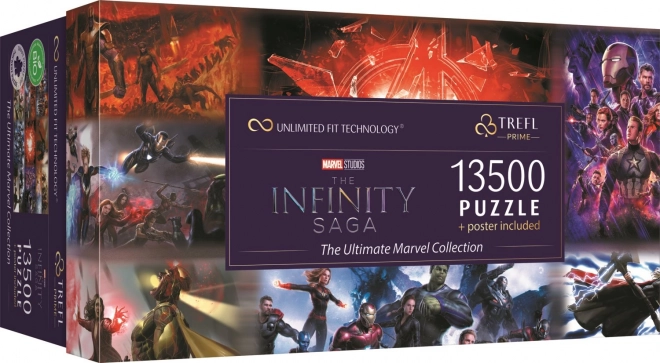 TREFL Puzzle UFT Marvel: Végső gyűjtemény 13500 darab