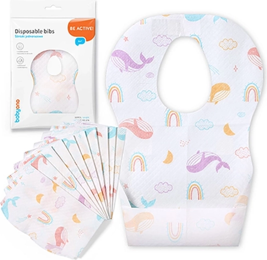 BabyOno eldobható gyerek előkék, 10 db