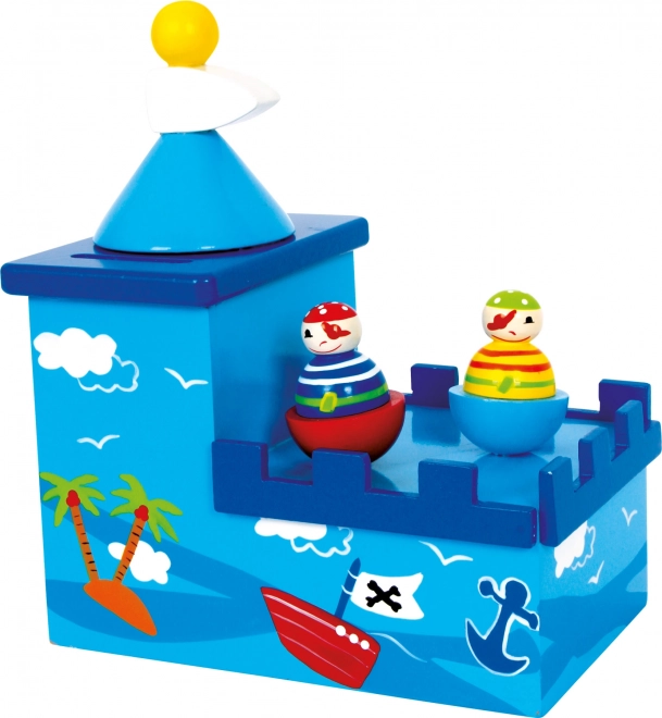 Small Foot fa zenélő persely Olli és Bolli