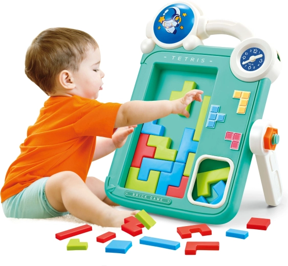 Szórakoztató Tetris-darabok kirakása