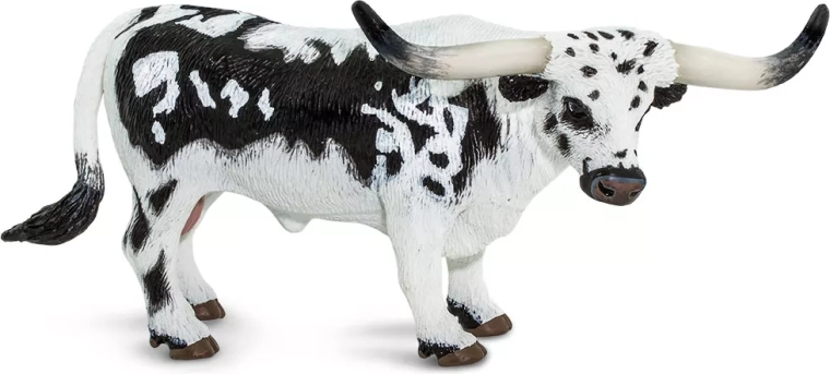 Safari Ltd. texasi hosszúszarvú szarvasmarha figura