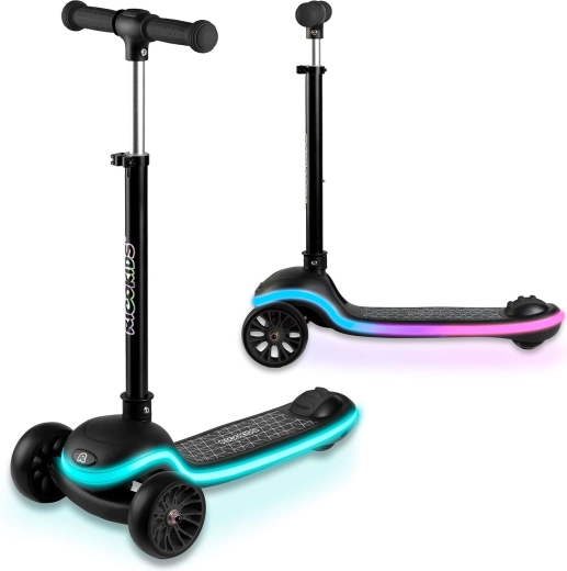 Gyors összecsukás és magasságában állítható kormány