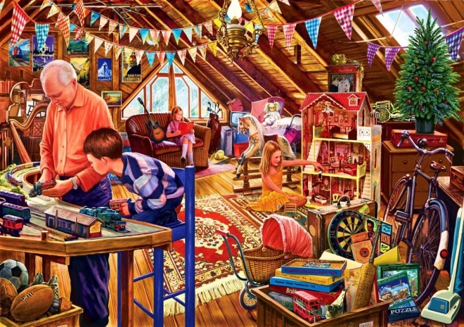 1500 darabos Játékidő puzzle