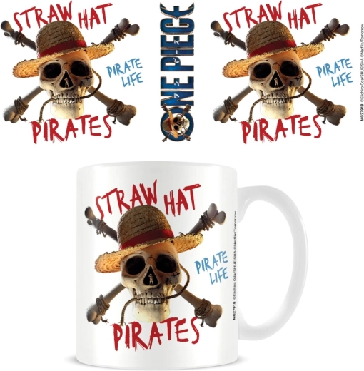 Kerámia bögre ONE PIECE Straw Hat Pirate Emblem 325 ml
