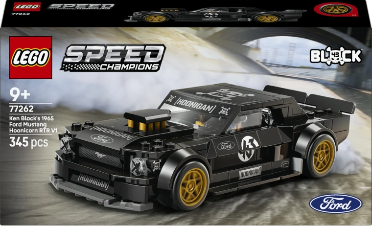 345 elem és Ken Block minifigurája