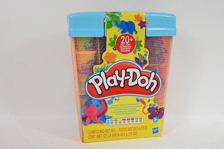 Play-Doh Fantasztikus állatkák – kreatív készlet 8 tégely gyurmával és kiegészítőkkel