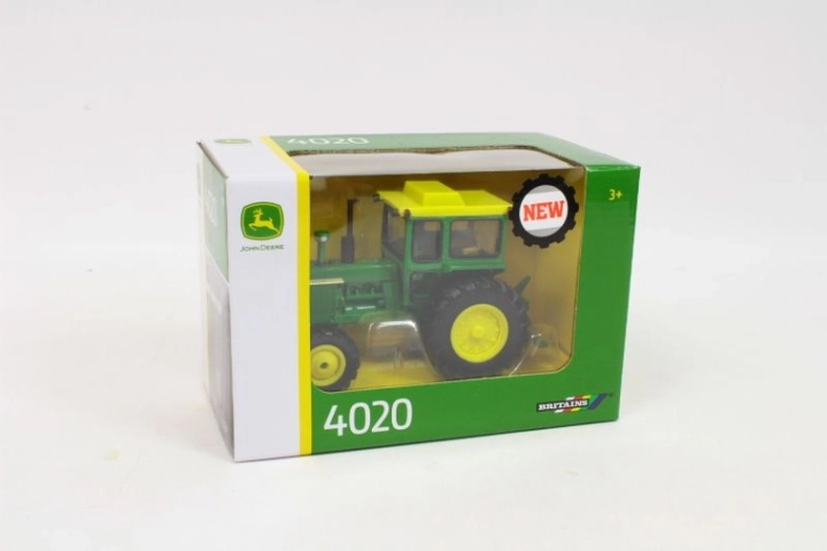 TOMY John Deere 4020 traktor fülkével (1:32)