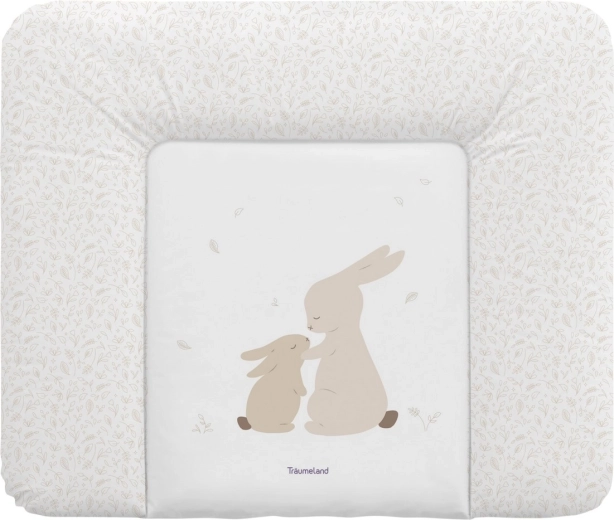 Träumeland Hophop Bunny beige pelenkázó alátét 75 × 85 cm