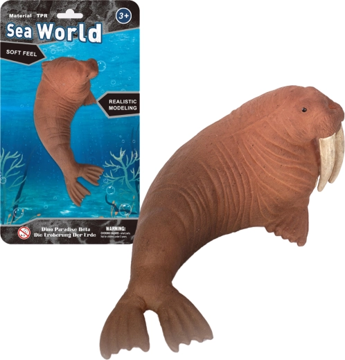 Élő természet: Rozmár – realisztikus modell 13 cm