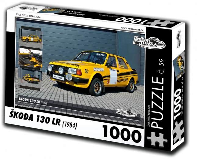 RETRO-AUTA puzzle Škoda 130 LR 1000 darab