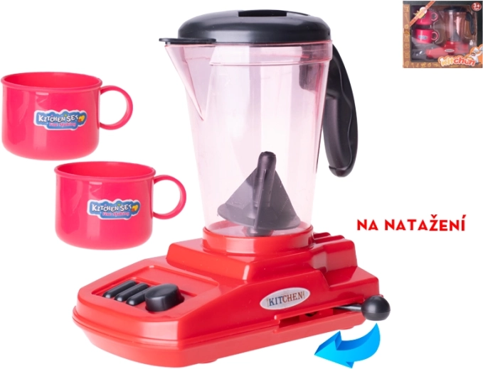 Gyerek felhúzható mixer kiegészítőkkel
