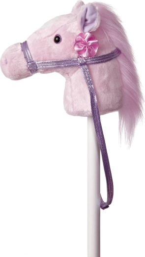 Giddy Ups rózsaszín fantasy póni – plüss lovacska boton - 1 db