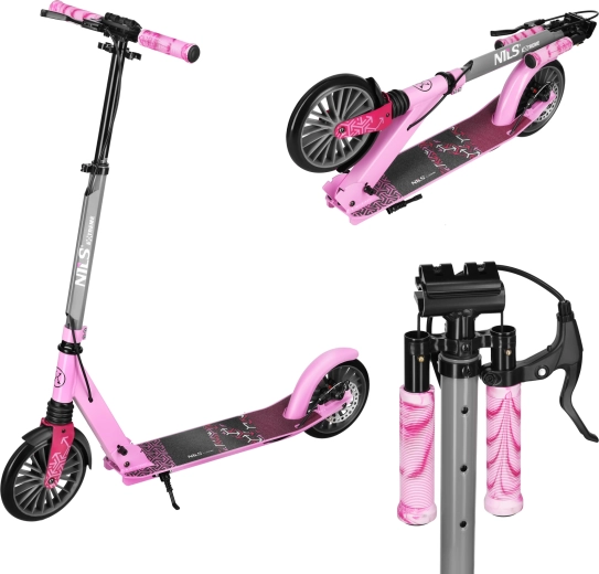 Összecsukható kialakítás és állítható kormány