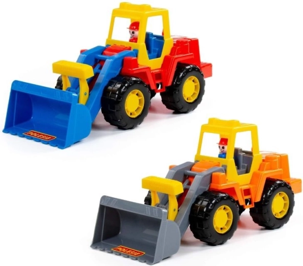 Technic rakodógép vezető figurával – 1 db