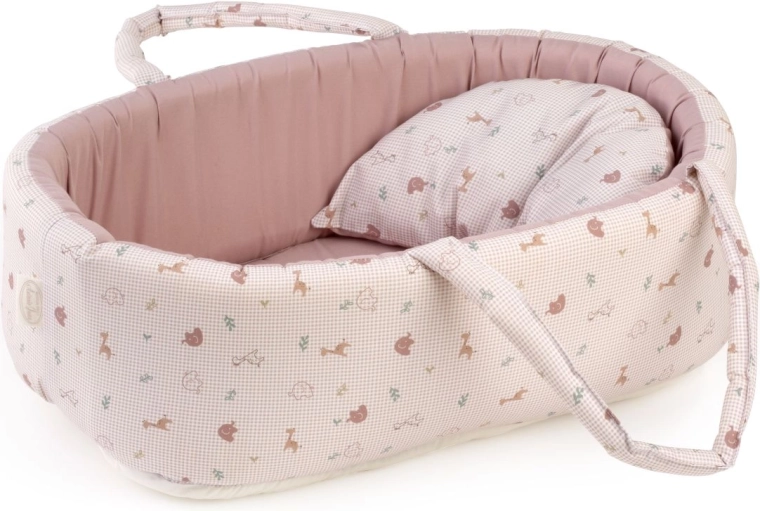 Antonio Juan Savanna hordozható textil mózeskosár párnával, legfeljebb 42 cm-es babához