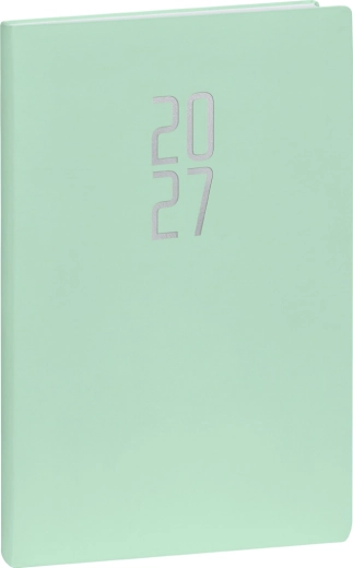 Notique heti határidőnapló Ponza 2027 mentazöld 15 × 21 cm
