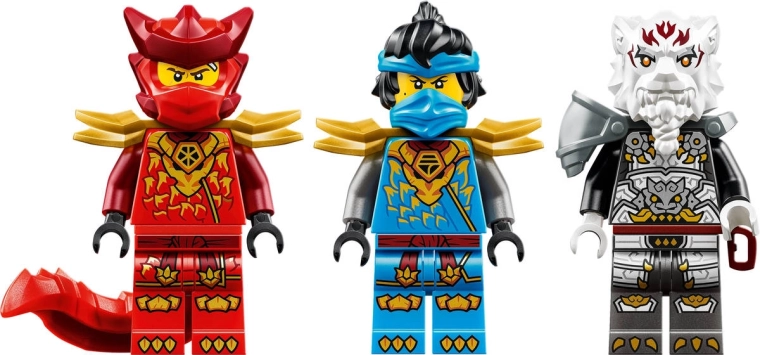 Három minifigura epikus csatákhoz