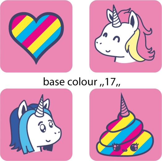 Pixie Crew tartalék multipixelek unikornis