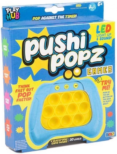Interaktív játék Pushi Popz – pukkanó buborékok POP IT hangokkal