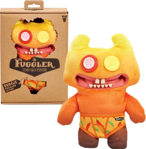 Fuggler Budgie Stinkface plüssfigura, 22 cm