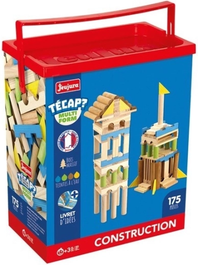 Jeujura fa építőjáték Técap Multiform (175 darab)