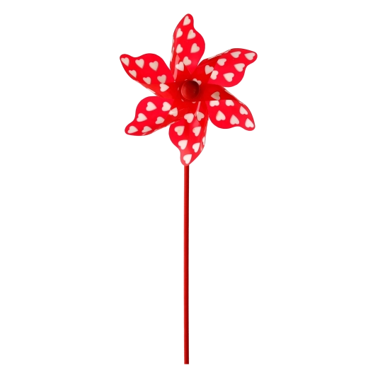 Játékos dizájn szívecskékkel